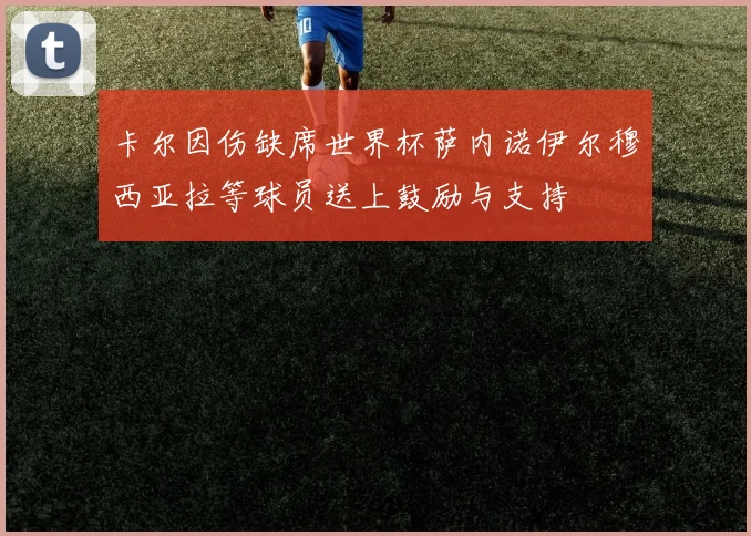 卡尔因伤缺席世界杯萨内诺伊尔穆西亚拉等球员送上鼓励与支持